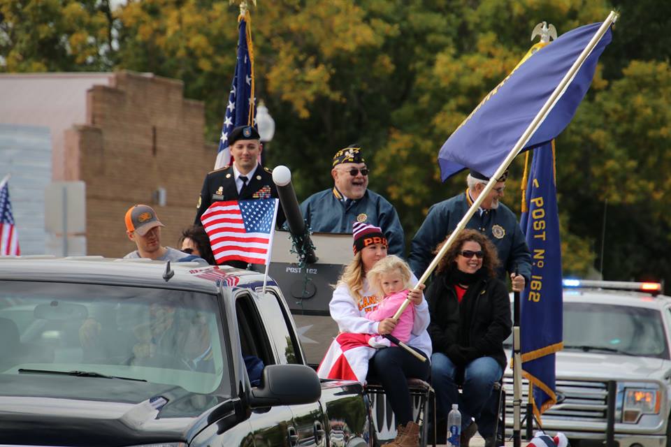 Veterans in parade